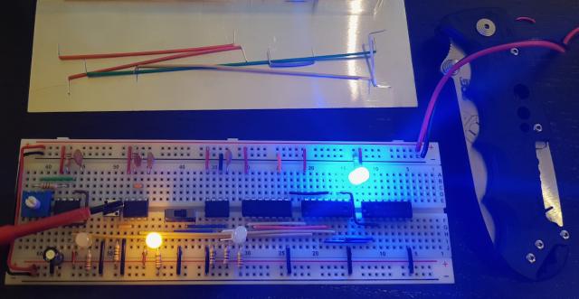Testing manual clock on