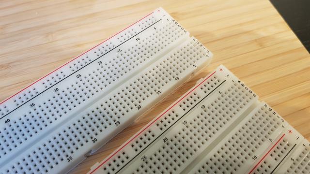 Connection the single breadboards