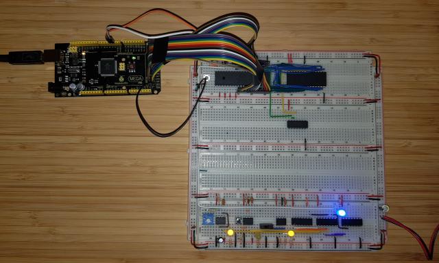 Attached the Arduino